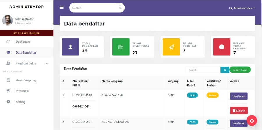 Aplikasi Penerimaan Siswa Baru Online - Image 3