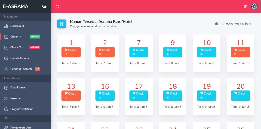 Aplikasi Sistem Informasi Pengelolaan Asrama - Image 5