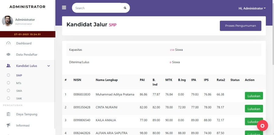 Aplikasi Penerimaan Siswa Baru Online - Image 5