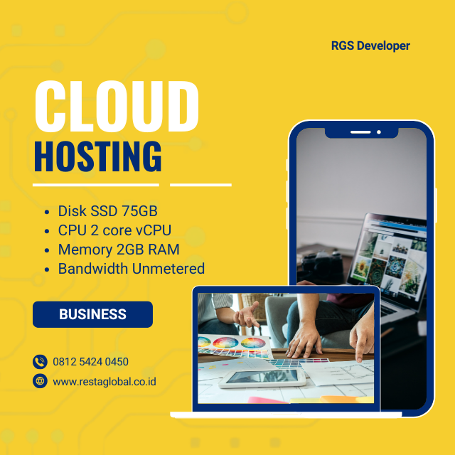 Cloud Hosting Business 1 Tahun
