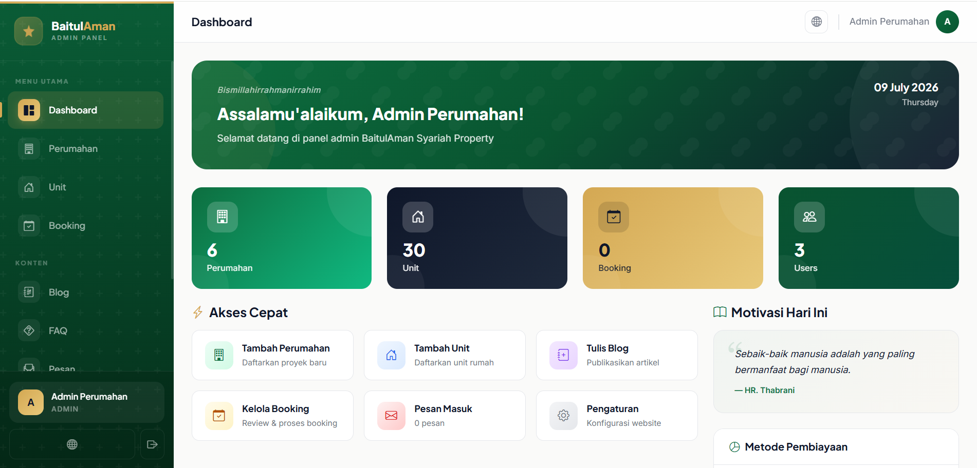 BaitulAman — Sistem Manajemen Perumahan Syariah - Image 2